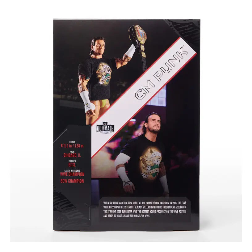 Cm Punk - Wwe Ultimate Edition Mattel Creations Exclusive