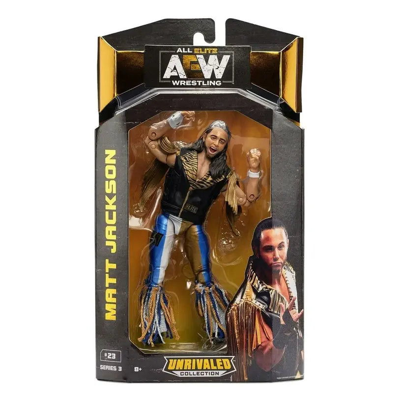 AEW Jazwares Unrivaled Collection Series 3 Matt Jackson MashToyStore