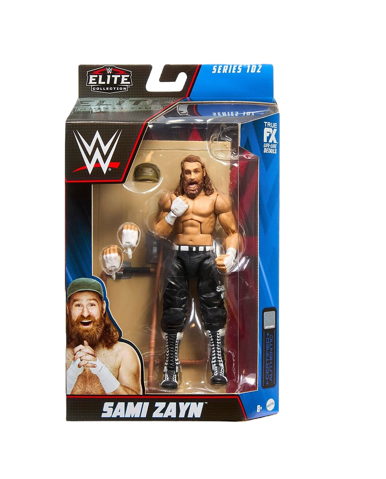 Wwe elite best sale sami zayn