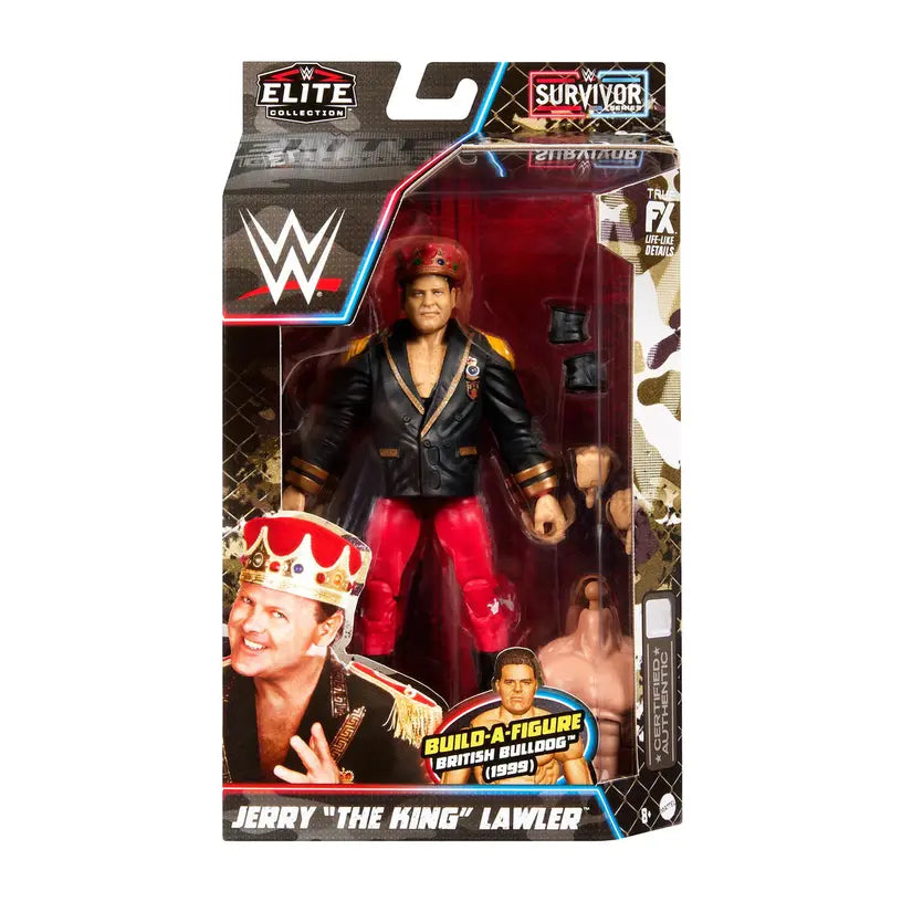 Jerry Lawler WWE Elite Survivor Series 2023 Action Figure
