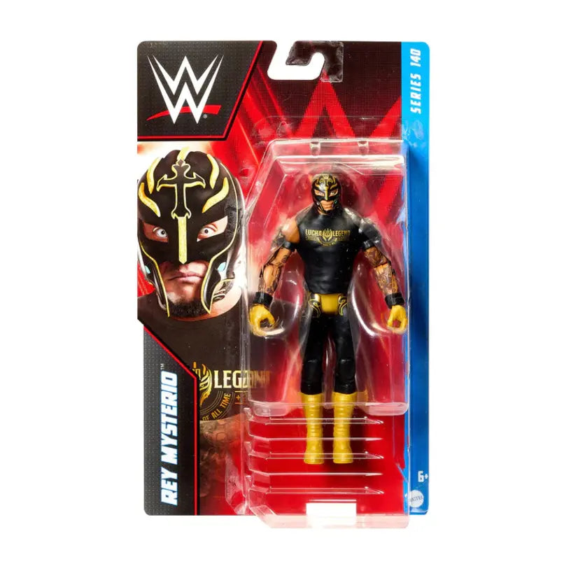 Rey Mysterio WWE Mattel Basic Series 140 Mint MashToyStore
