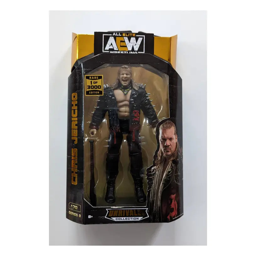 Chris Jericho Rare - AEW Unrivaled Series 8 in Defender box