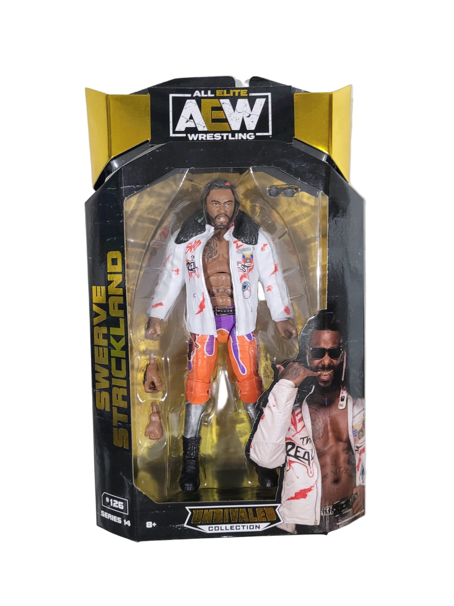 Swerve Strickland - AEW Unrivaled Series 14 Action Figure