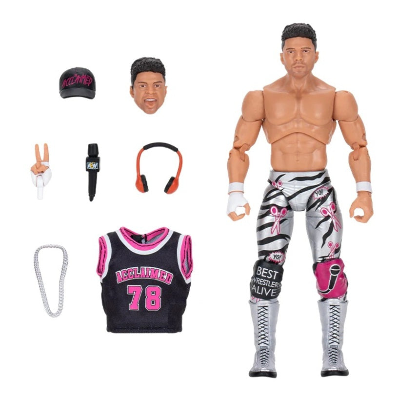 Max Caster - AEW Unrivaled Series 14 Action Figure