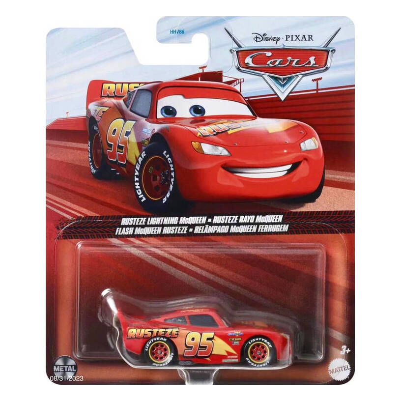 Disney Cars Rust-eze Lightning Mcqueen Vehicle