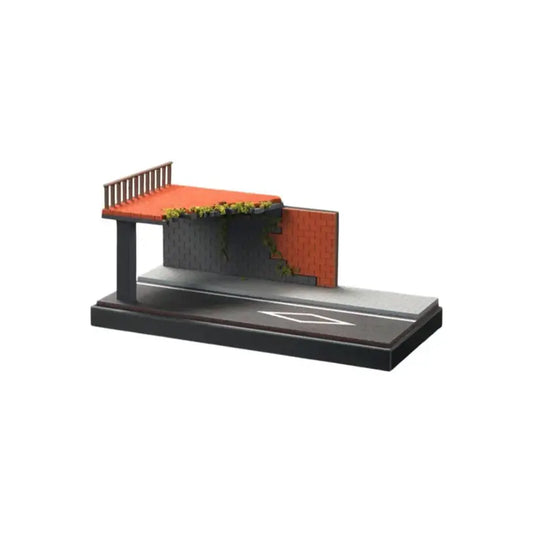 1:64 Diorama – Highway Broken Bridge Miniature Scene
