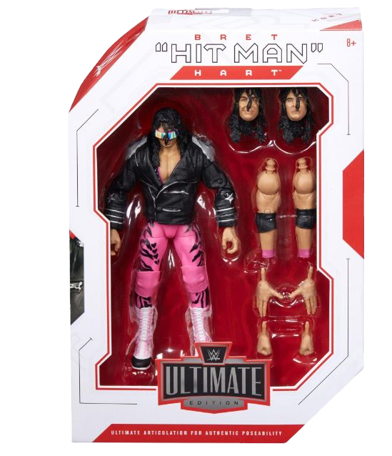 Bret Hitman Hart - WWE Mattel Ultimate Edition Best of Series 1 Standard