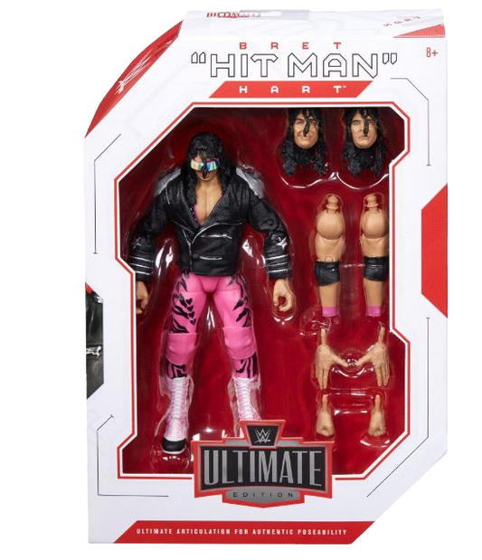 Bret Hitman Hart - WWE Mattel Ultimate Edition Best of Series 1 Standard