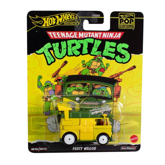 TMNT Party Wagon Premium Hot Wheels Collectible