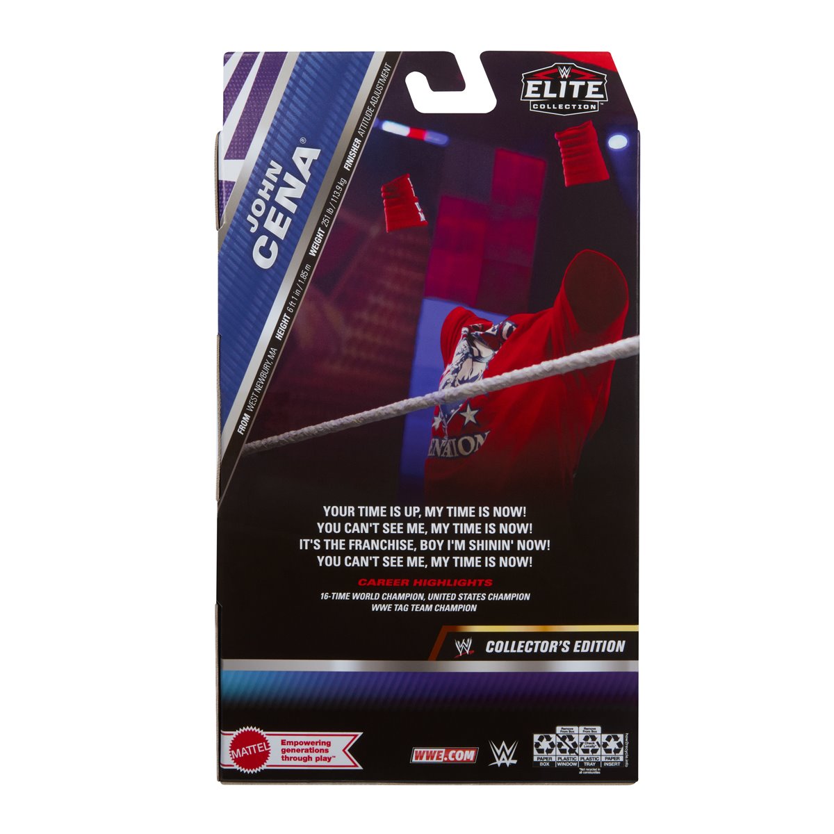 John Cena Collector Edition - Wwe Elite Greatest Hits 8