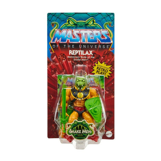 MOTU Masters of the Universe Reptilax - Fan Channel Exclusive Imperfect Card