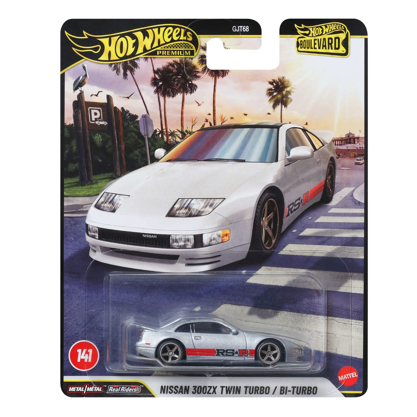 Nissan 300Zx Twin Turbo 141 Hot Wheels Boulevard Gjt68-958F