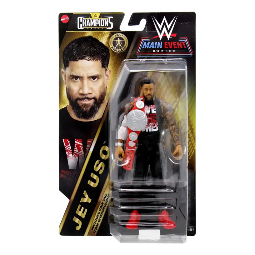 Jey Uso - Wwe Champions Basic 2024 Wave 5 Figure Exclusive