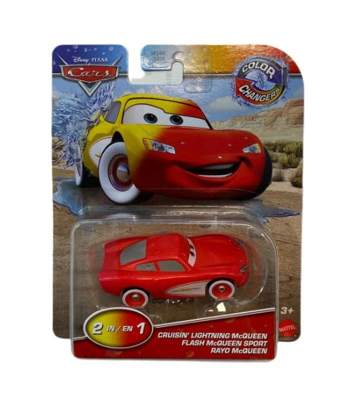 Disney Cars Color Changers Crusin Lightning Mcqueen Vehicle