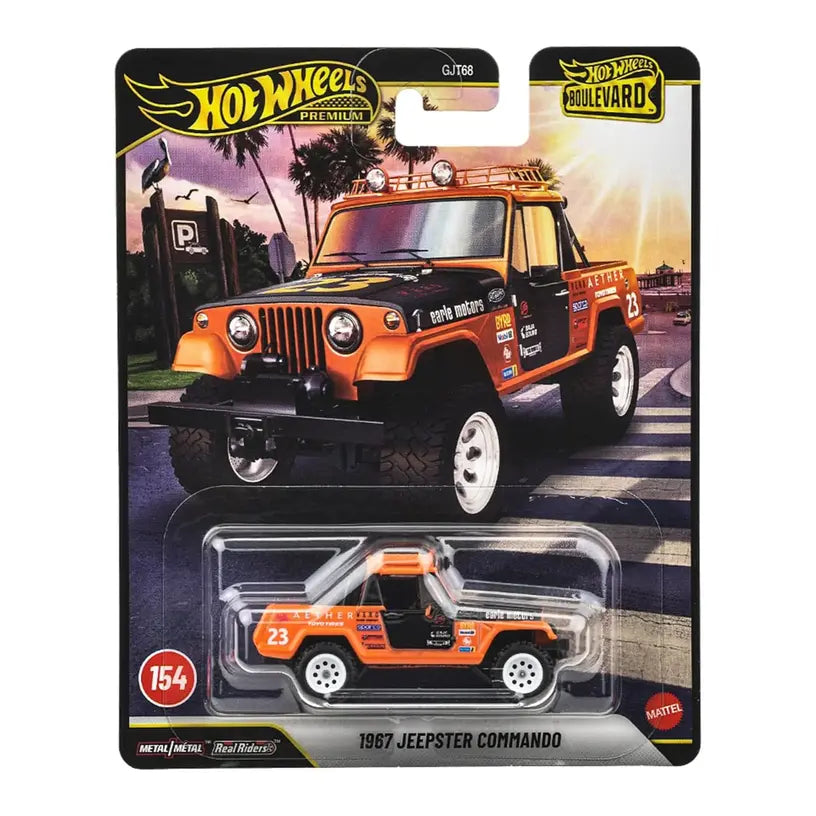 1967 Jeepster Commando Hotwheels Boulevard Gjt68-958H