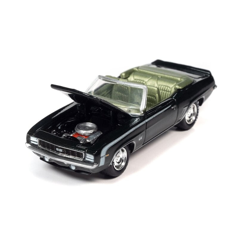 Johnny Lightning 1969 Chevrolet Camaro Rs/Ss Convertible Fathom Green