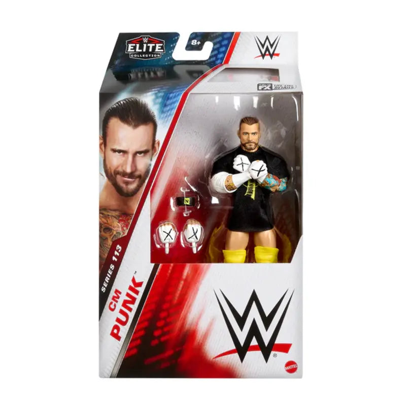 Cm Punk - Wwe Elite 113 Figure