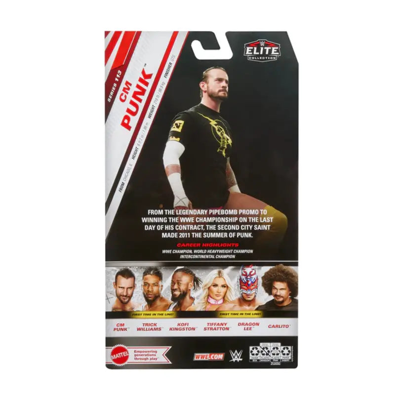 Cm Punk - Wwe Elite 113 Figure