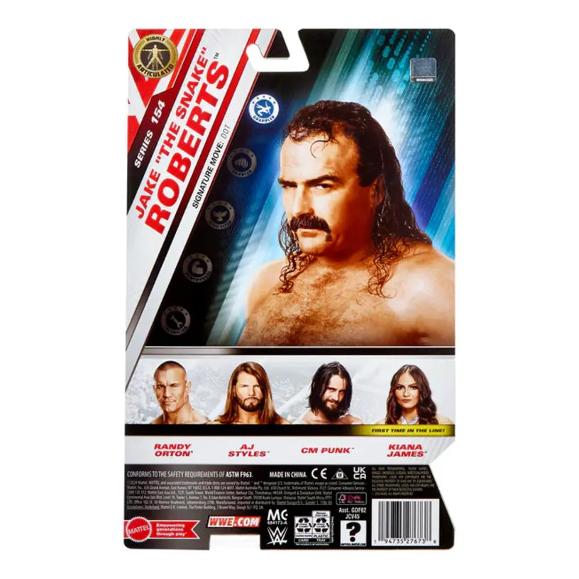 Jake The Snake Roberts - Wwe Basic Series 154