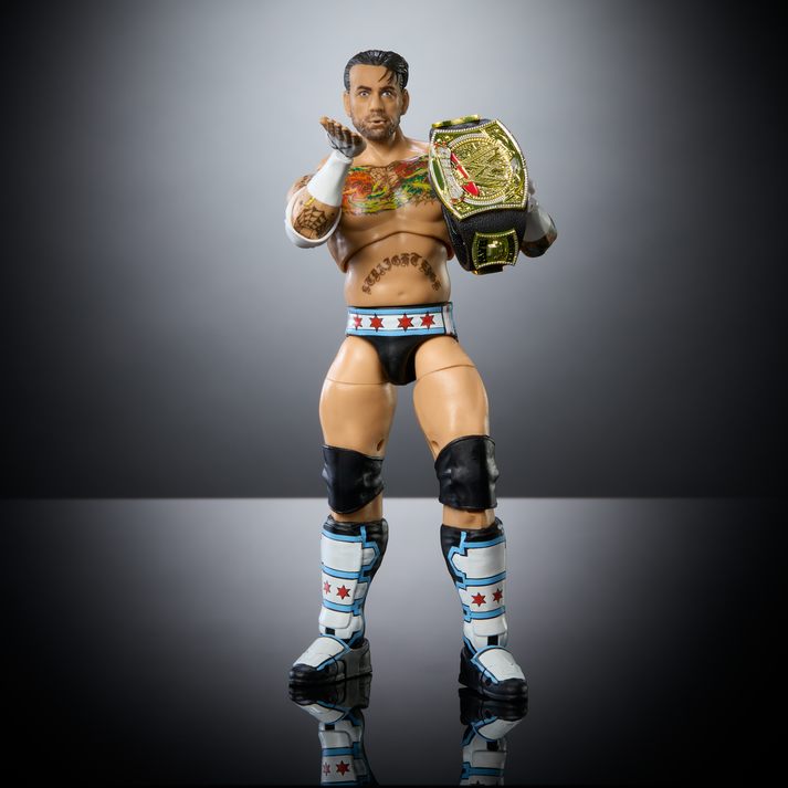 Cm Punk - Wwe Ultimate Ringside Exclusive Figure