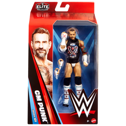 Cm Punk - Wwe Elite 121 Figure