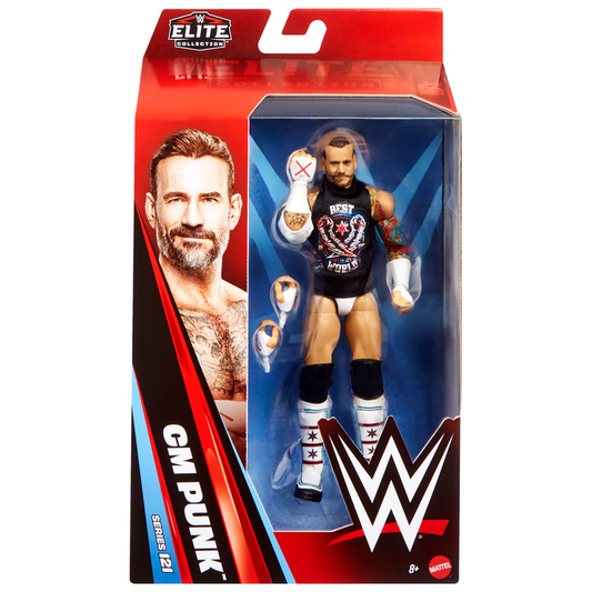 Cm Punk - Wwe Elite 121 Figure