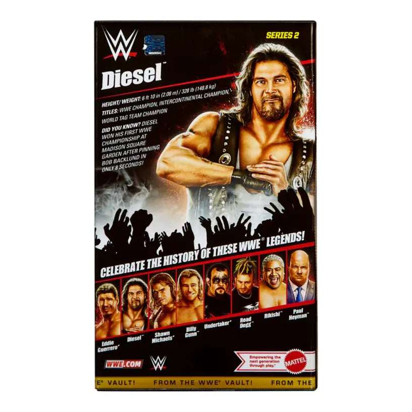 Diesel - Wwe Elite Vault Series 2 Figure