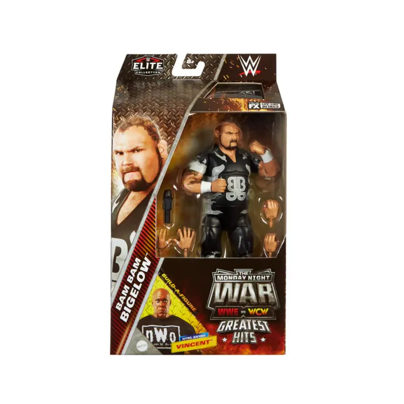 Bam Bam Bigelow - WWE Elite Monday Night Wars Greatest Hits Series imperfect pkg