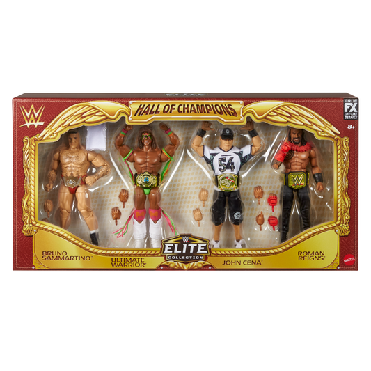 Hall Of Champions 4-Pack - Wwe Elite (Target Exclusive)