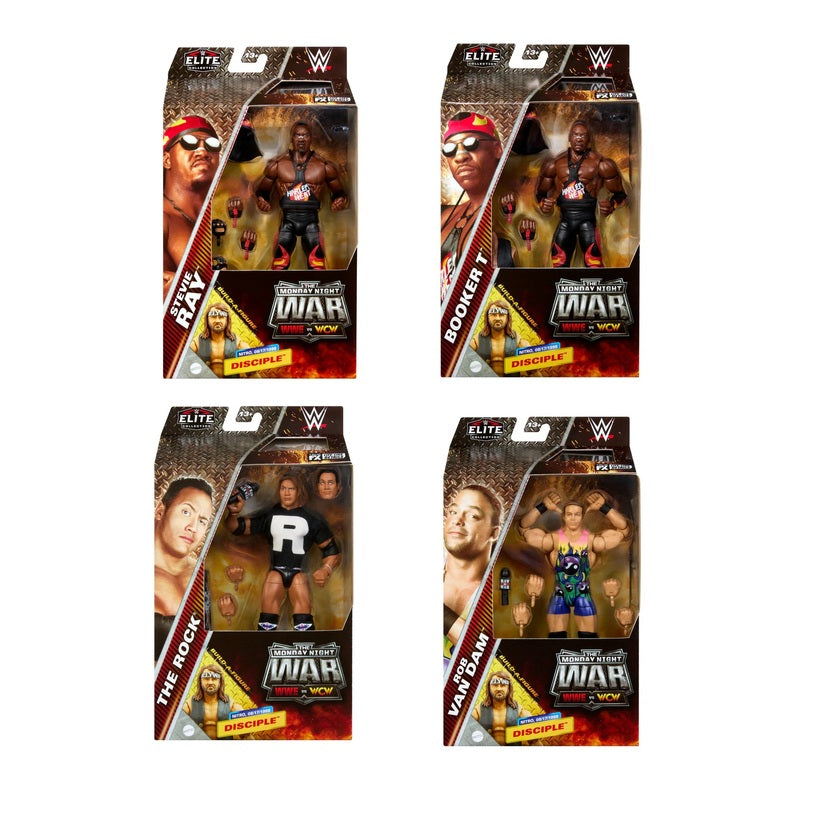 WWE Elite Monday Night Wars Series 3 Set of 4 Figures