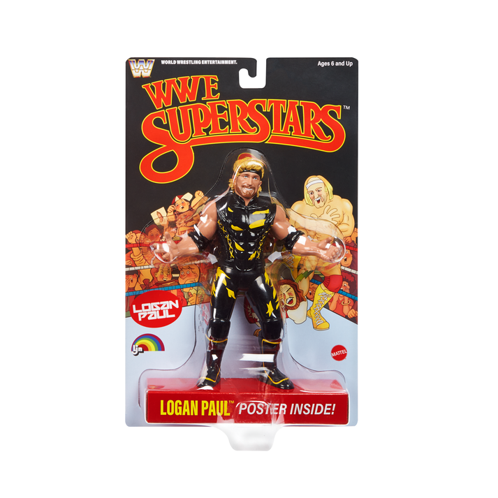 Logan Paul Chase - Wwe Ljn Wwe Superstars Basic Series 1