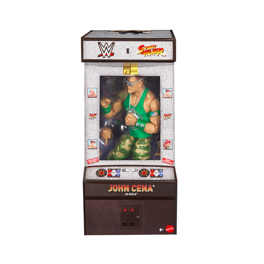 John Cena As Guile - Wwe X Street Fighter Elite Collection Series 2
