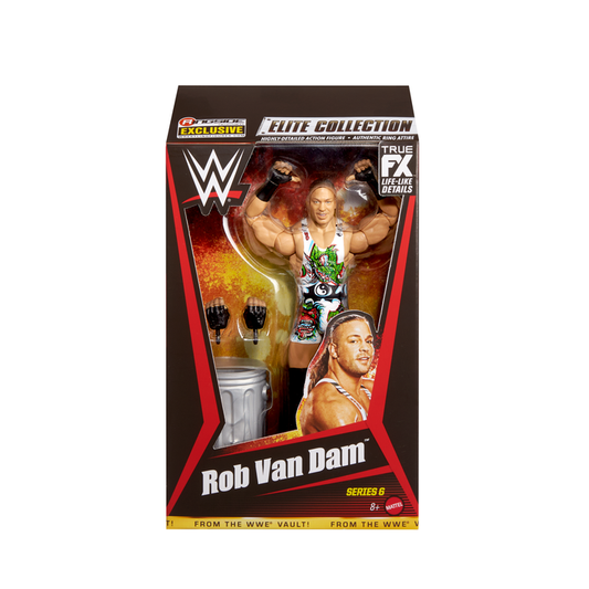 Rvd Rob Van Dam - Wwe Elite Vault Series 6 Figure