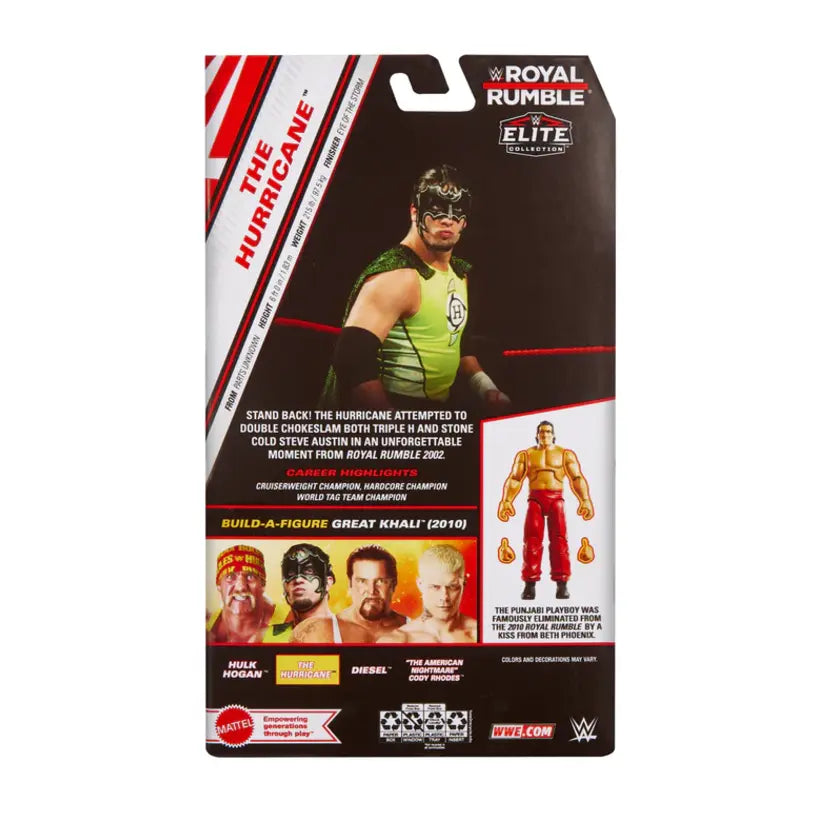 The Hurricane - Wwe Elite Royal Rumble 2024 Figure