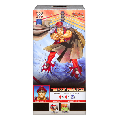 The Rock As M. Bison - Wwe X Street Fighter Elite 1