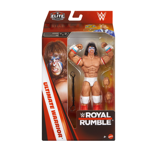 Ultimate Warrior - Wwe Elite Royal Rumbe 2026 Figure