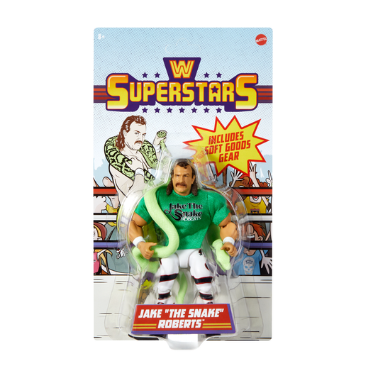 Jake "The Snake" Roberts Chase - Wwe Superstars Series 13 imperfect pkg