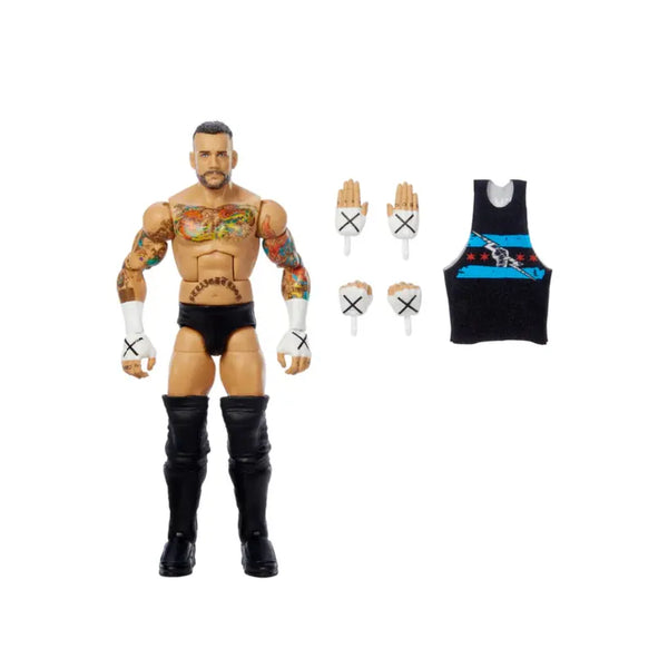 CM Punk - WWE Elite Top Picks 2025 Wave 2 Figure - complete unboxed product on white