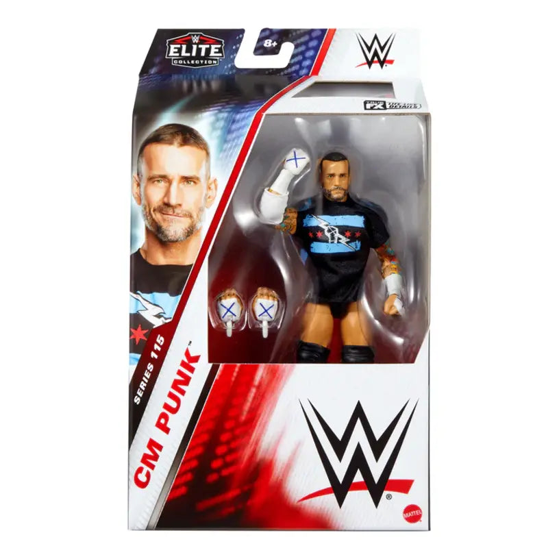 Cm Punk - Wwe Elite 115 Figure