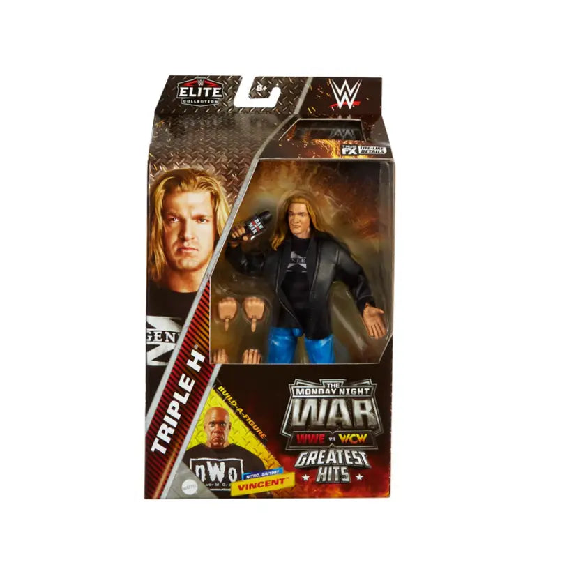 Triple H - WWE Elite Monday Night Wars Greatest Hits Series 1 Imperfect pkg