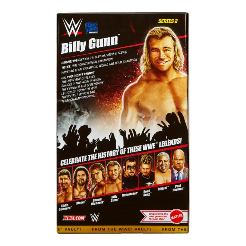 Billy Gunn - Wwe Elite Vault Series 2 Figure