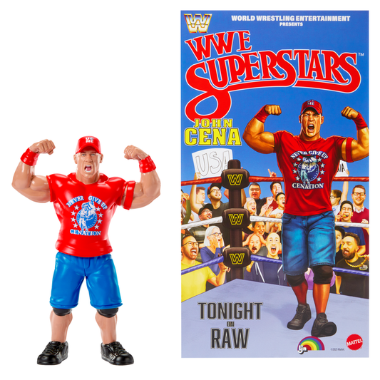 John Cena Chase - Wwe Ljn Wwe Superstars Basic Series 1