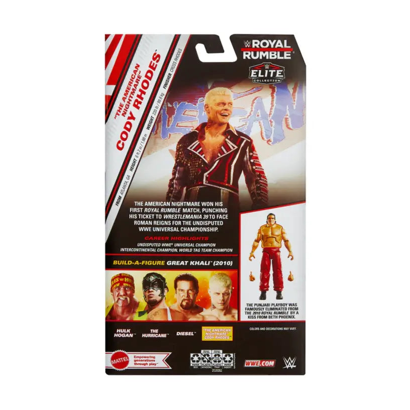 Cody Rhodes - Wwe Elite Royal Rumble 2024