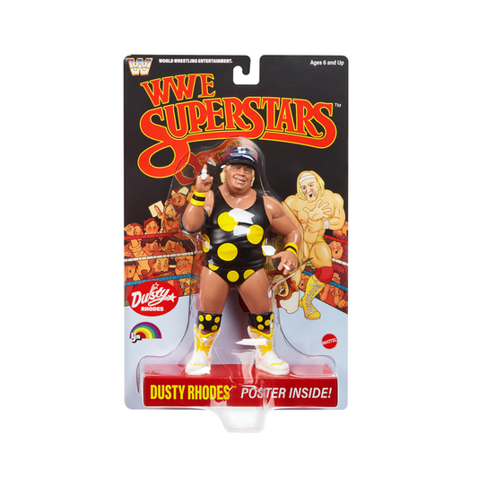 Dusty Rhodes Chase -  Wwe Ljn Wwe Superstars Basic Series 1
