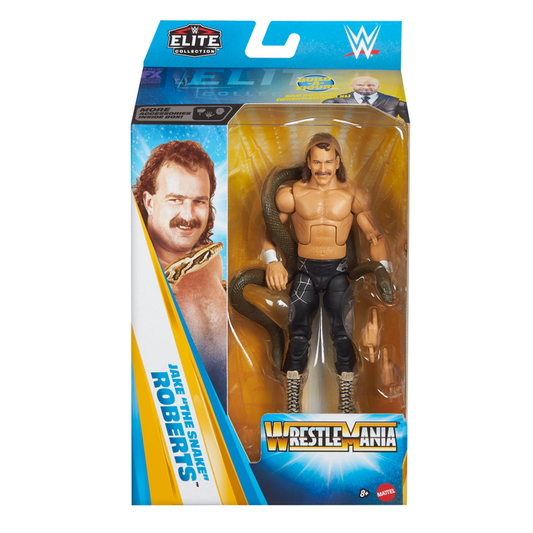 Jake The Snake Roberts - Wwe Elite Wrestlemania 42 Figure
