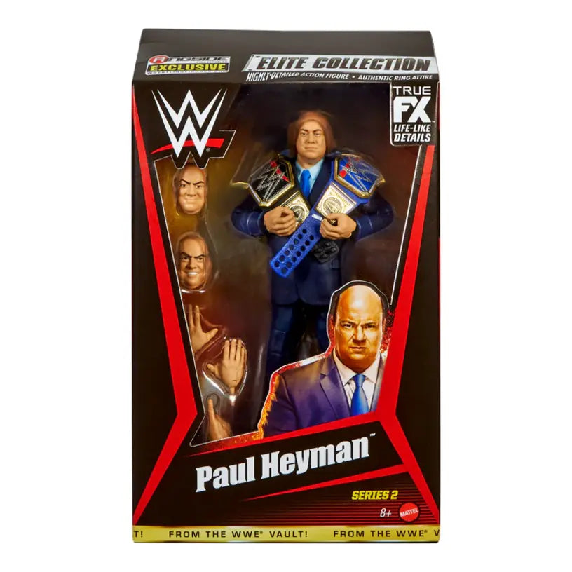 Paul Hayman - Wwe Elite Vault Series 2 Figure