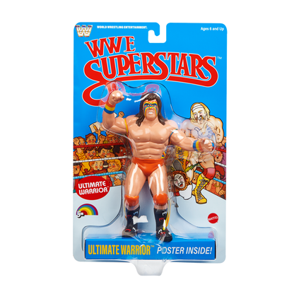 Ultimate Warrior - Wwe Ljn Wwe Superstars Basic Series 2