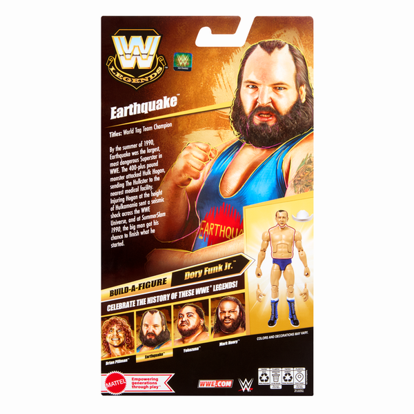 Earthquake Wwe Elite Legends Series 32
