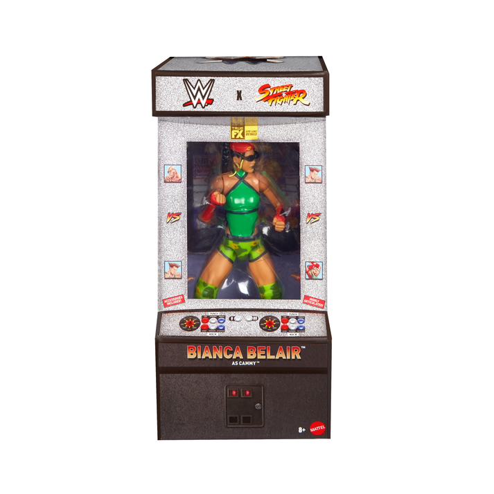 Bianca Belair As Cammy - Wwe X Street Fighter Elite Collection Series 2