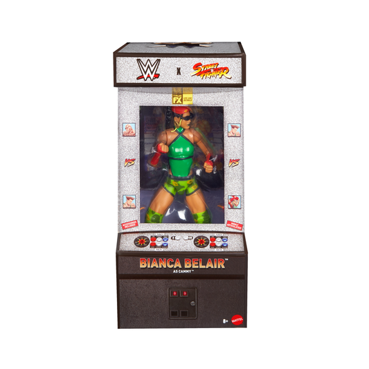 Bianca Belair As Cammy - Wwe X Street Fighter Elite Collection Series 2